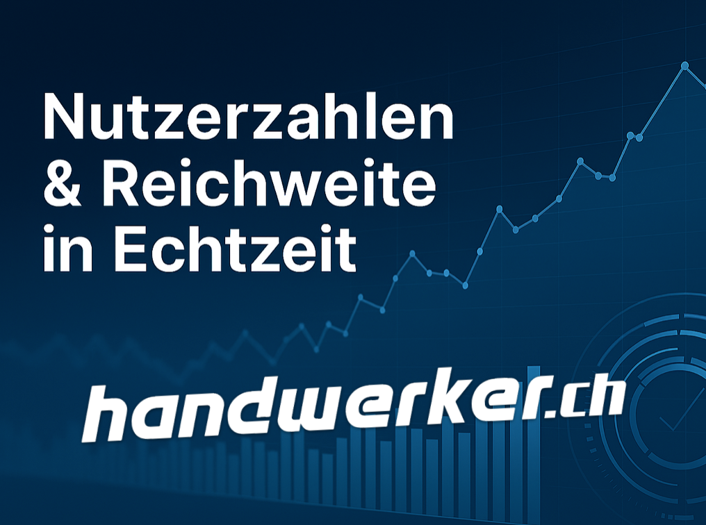 Nutzerzahlen und Reichweite handwerker.ch